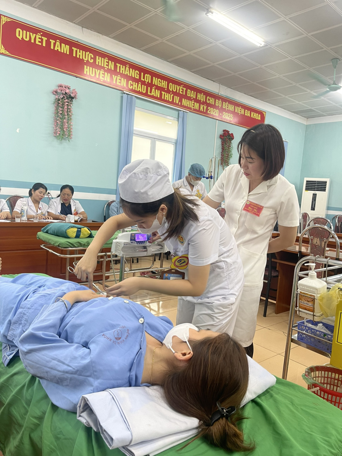 HỘI THI ĐIỀU DƯỠNG, HỘ SINH, KỸ THUẬT VIÊN GIỎI - THANH LỊCH LẦN THỨ VIII NĂM 2024